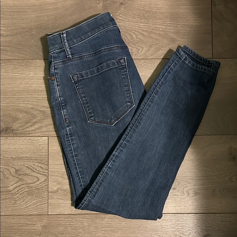 LOFT Dark Blue Skinny Jeans